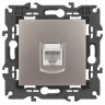 Розетка ЭРА ELEGANCE Б0065764 14-3107-16 RJ45 титан B0065764